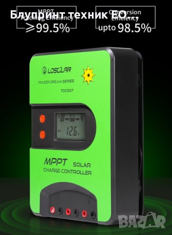 30А Соларен MPPT контролер 12/24V ограничаващ зарядния ток на 30А, снимка 2 - Друга електроника - 41939441
