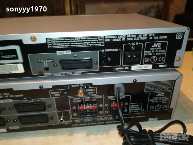 JVC RECEIVER+JVC DVD 1502221041, снимка 18 - Ресийвъри, усилватели, смесителни пултове - 35793648