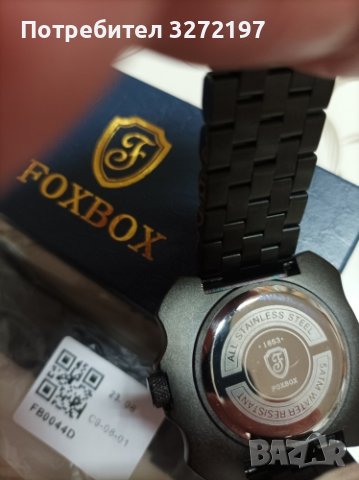 2023 FOXBOX спортен кварцов часовник,водоустойчив,подвижен безел, дата,ден от седмицата, снимка 10 - Мъжки - 41697743