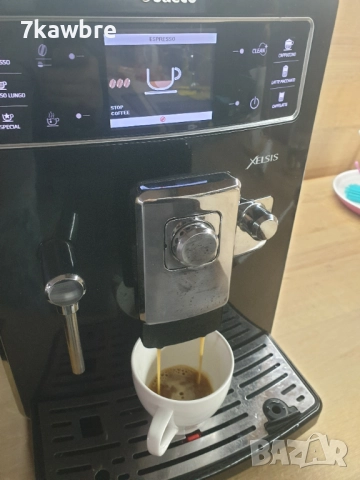 Saeco Xelsis black - внос от Германия с  БГ меню., снимка 10 - Кафемашини - 52675966