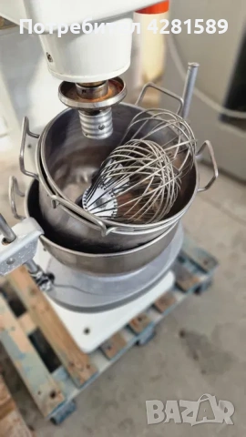 Немски сладкарски миксер Rego, снимка 5 - Други машини и части - 53656049