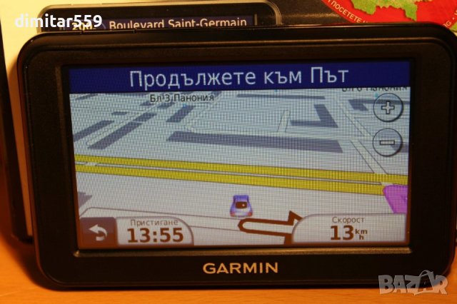 Garmin Nuvi 40 най нова карта на Европа и България за 2024, снимка 3 - Garmin - 41116265