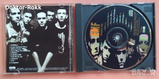 EMF – Schubert Dip (1991, CD), снимка 3 - CD дискове - 47501652