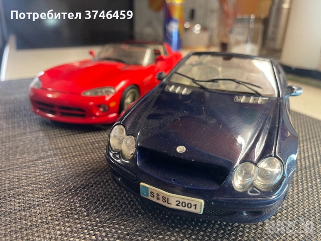 Метални колички 1:18, снимка 1