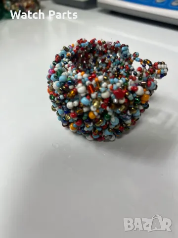 Колие гривна и пръстен от мъниста, снимка 6 - Колиета, медальони, синджири - 48527562