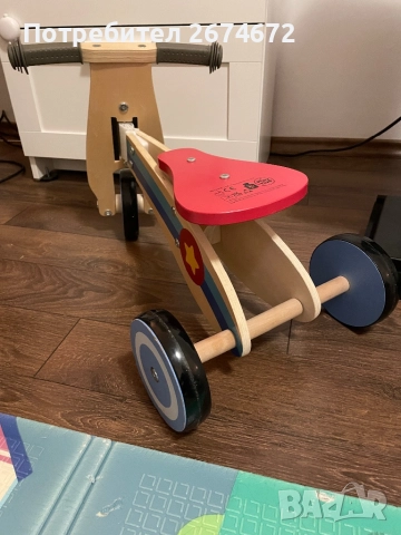 Децко дървено колело, снимка 2 - Велосипеди - 52443499