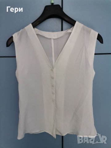 Бяла лятна блузка, снимка 1 - Ризи - 41673284