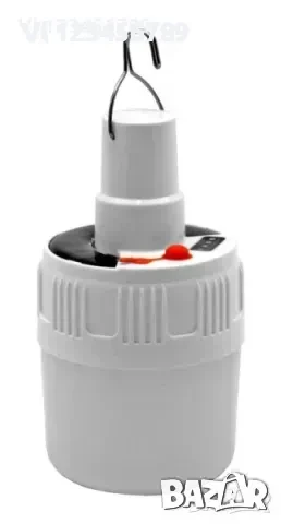 Соларна къмпинг лампа 80W за окачване с няколко режима на осветление