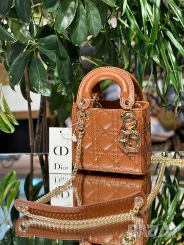 мини чанти lady 11x12cm christian dior, снимка 10 - Чанти - 51427054