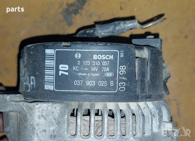 Генератор VW Голф 4 N:888 (1)
- Ауди
- Сеат
- Шкода - 0123310037 - 037903025, снимка 6 - Части - 48901487