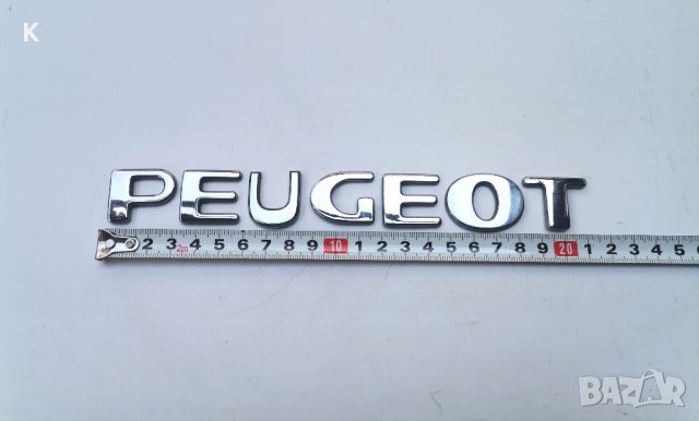 Оригинална емблема за Peugeot Пежо, снимка 2 - Аксесоари и консумативи - 41635605