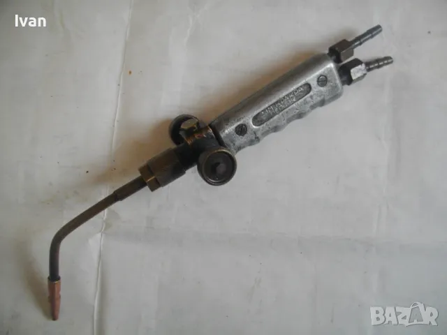 БЪЛГАРСКА ОКСИЖЕННА АЦЕТИЛЕНОВА ГОРЕЛКА ЗА ГАЗО-ПЛАМЪЧНО РЯЗАНЕ ЗАВАРЯВАНЕ СПОЯВАНЕ КРАКРА ПЕРНИК, снимка 3 - Други инструменти - 48090187