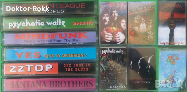 Рок музика, редки издания на аудио касети, 10 лв. брой, снимка 8 - Аудио касети - 33764104