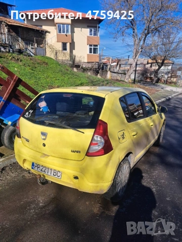 Дачия Сандеро 2008г, снимка 3 - Автомобили и джипове - 53761087