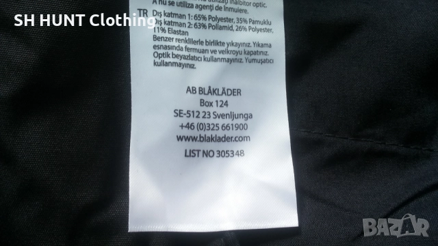 BLAKLADER Work Stretch Trouser размер M работен панталон с от части еластична материя W4-728, снимка 18 - Панталони - 52949351