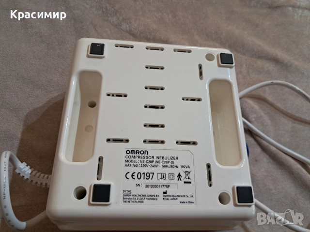 Инхалатор Omron, снимка 5 - Медицинска апаратура - 52970966
