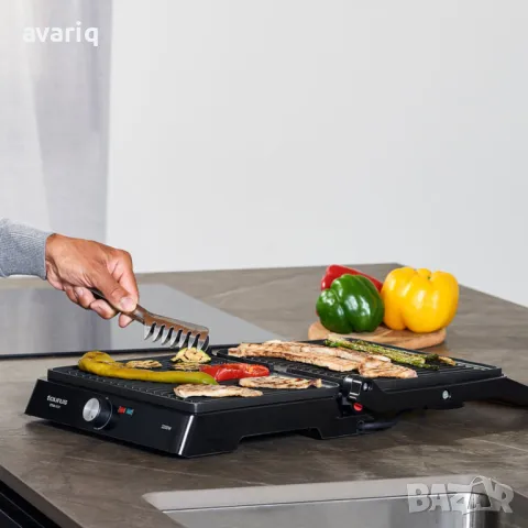 Купена за 160 лв ГРИЛ TAURUS 2200 W скара, снимка 2 - Скари - 50104274