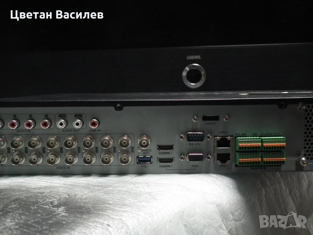 16 канален HD-TVI рекордер Hikvision DS-7316HUHI-F4/N TURBO HD DVR, за 8MP  камери, снимка 5 - Комплекти за видеонаблюдение - 35746651