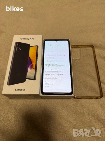 Samsung galaxy A72 128gb/6ram КАТО НОВ 110€, снимка 4 - Samsung - 53500840