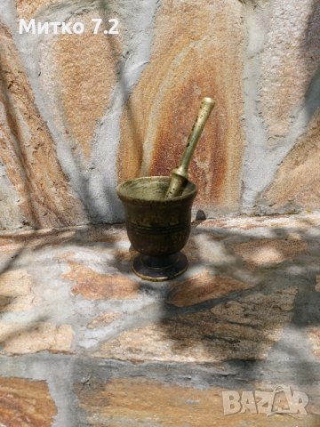 Старо бронзово хаванче, снимка 3 - Антикварни и старинни предмети - 39457467