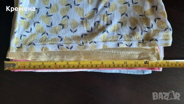 детски потничета за момиче, ръст 134/140см, 9 броя-16лв, снимка 4 - Детско бельо и бански  - 41657719