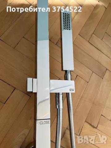 Душ колона с термостатичен смесител от линията Rettangolo на Gessi, снимка 7 - ВИК - 48009155
