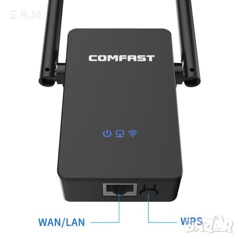 comfast cf-wr302s Оригинален 300mbps WiFi Range Extender Двойна антена Усилвател на WiFi сигнала , снимка 6 - Рутери - 41622169