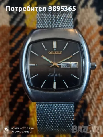 Часовник Ориент 27 камъка, снимка 3 - Мъжки - 48122655