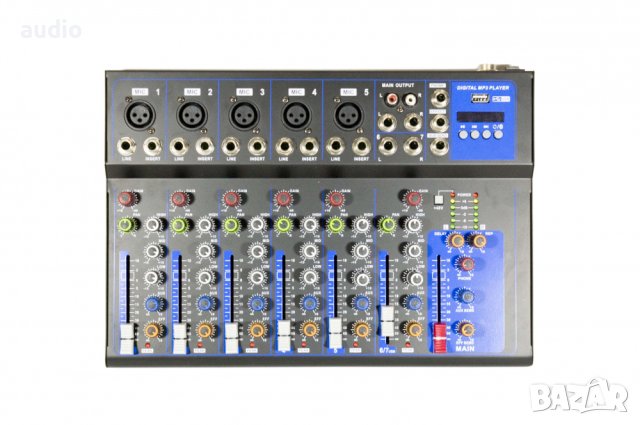 Миксер 7 Канален Bluetooth и USB, снимка 1