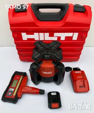 Hilti PR 3-HVSG - Ротационен лазерен нивелир зелен лъч 2022г., снимка 1 - Други инструменти - 48147590