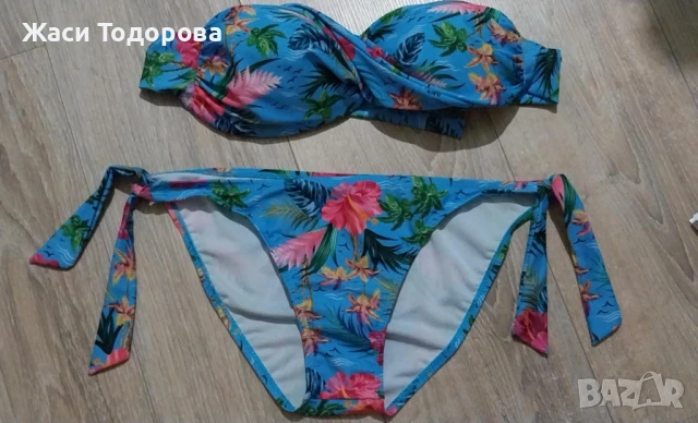 Флорален бански, снимка 4 - Бански костюми - 51022030