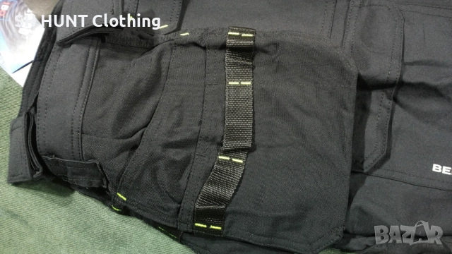 Bekken & Strom 4-VEIS STRETCH SVART Work Wear Pant размер XL еластичен работен панталон W2-3, снимка 8 - Панталони - 52027691