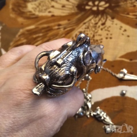 Метълски бижута гривна и пръст КОЛЕДНО НАМАЛЕНИЕ , снимка 7 - Бижутерийни комплекти - 41836950