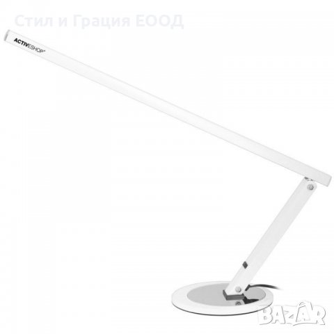 Лампа Slim 20W - бяла настолна, снимка 3 - Друго оборудване - 39020331