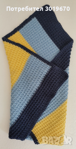 Бебешко плетено одеяло, снимка 5 - Спално бельо - 33407984