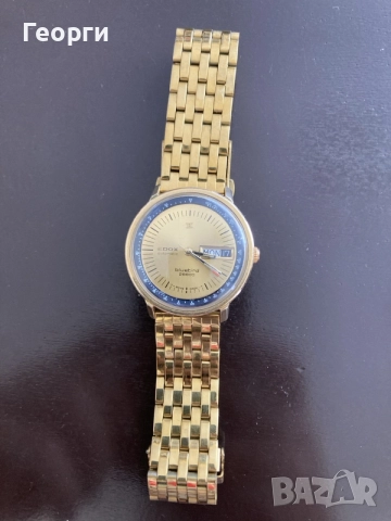 Мъжки оригинален часовник Edox, снимка 8 - Мъжки - 56315230