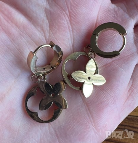 Масивна гривна цвете с перла, снимка 5 - Гривни - 40650819