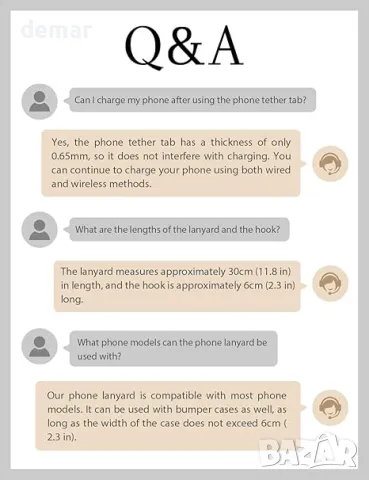 Аксесоари за телефони Project-CB: Каишка за китка, 2 броя връзки, зелена, снимка 5 - Селфи стикове, аксесоари - 49904348