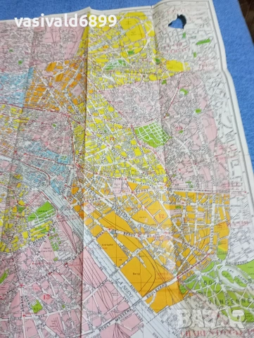 Карта на Париж , снимка 7 - Други - 53518253