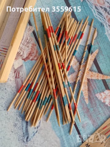 игра Микадо с дървени пръчици, снимка 1