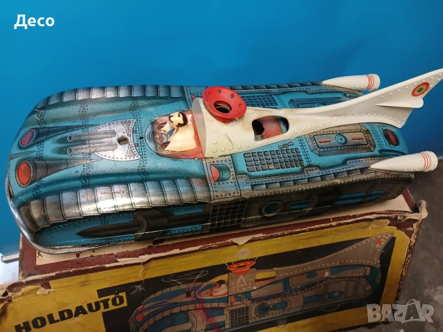 Стара унгарска ламаринена играчка., снимка 4 - Колекции - 51542001