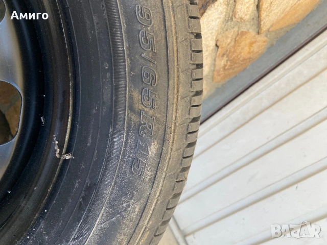 Джанта с гума 195 65 15, снимка 5 - Гуми и джанти - 53479460