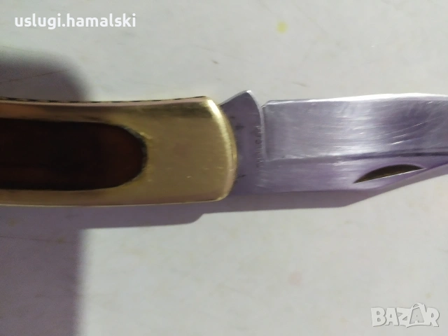 Винтидж джобен/сгъваем нож, снимка 3 - Антикварни и старинни предмети - 53276633