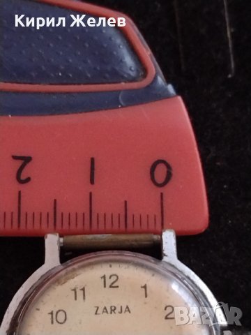 СТАР РЯДЪК ЧАСОВНИК ZARIA 15 JEWELS MADE IN USSR ЗА КОЛЕКЦИЯ ДЕКОРАЦИЯ ЧАСТИ 33273, снимка 7 - Антикварни и старинни предмети - 38793921