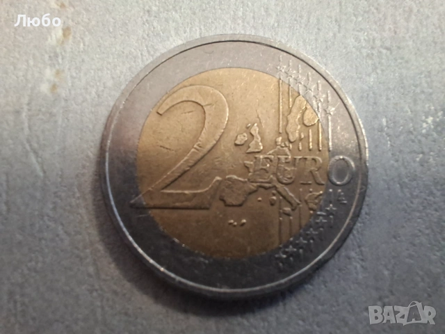 Колекционерска Монета 2 Евро Германия 2002 - Монетен двор "A", снимка 2 - Нумизматика и бонистика - 53721510