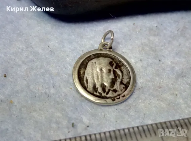 СТАРИННА ДВУСТРАННА СРЕБЪРНА ИКОНКА СРЕБРО 900 от ГРАД ЕФЕС СВЕТА БОГОРОДИЦА РЪЧНА ИЗРАБОТКА 27579, снимка 9 - Антикварни и старинни предмети - 49604825