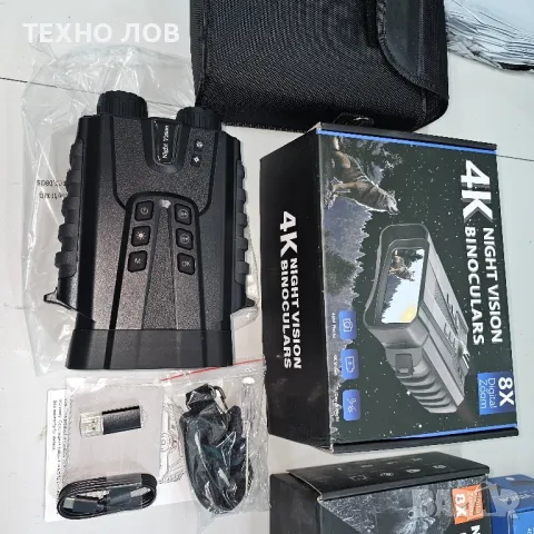 Записващ бинокъл с нощно и дневно виждане. резолюция-2,5K

, снимка 2 - Оборудване и аксесоари за оръжия - 46397333