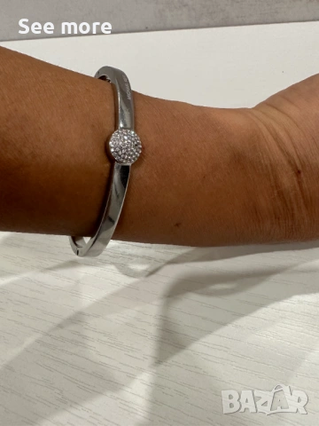 Michael Kors оригинална  гривна стомана, снимка 10 - Колиета, медальони, синджири - 53250084