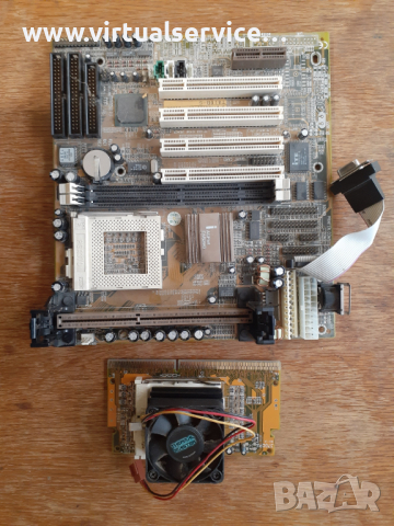 Антикварни дъна, CPU, видео и саунд карти  PCI, AGP