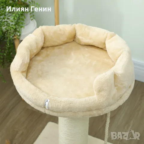 PawHut Дърво за котки с котешко легло, снимка 4 - За котки - 56157565